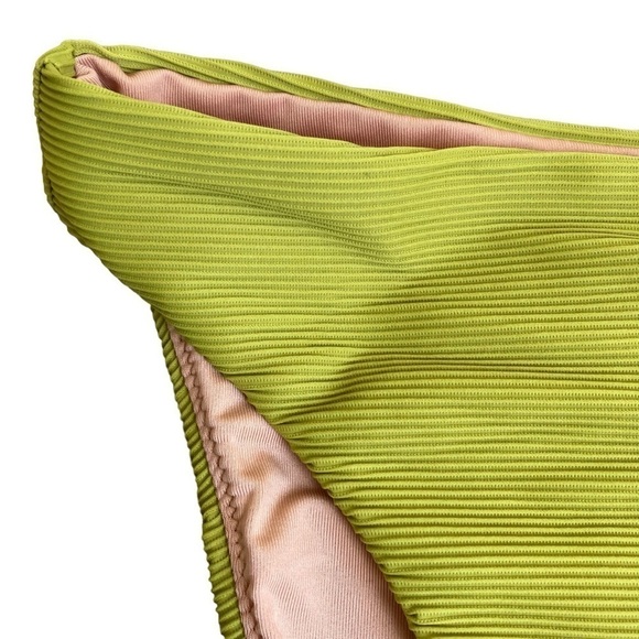 NWT J. Crew Ribbed High Rise Cheeky Bikini Bottom Chartreuse Green Sz XXS - Picture 5 of 16